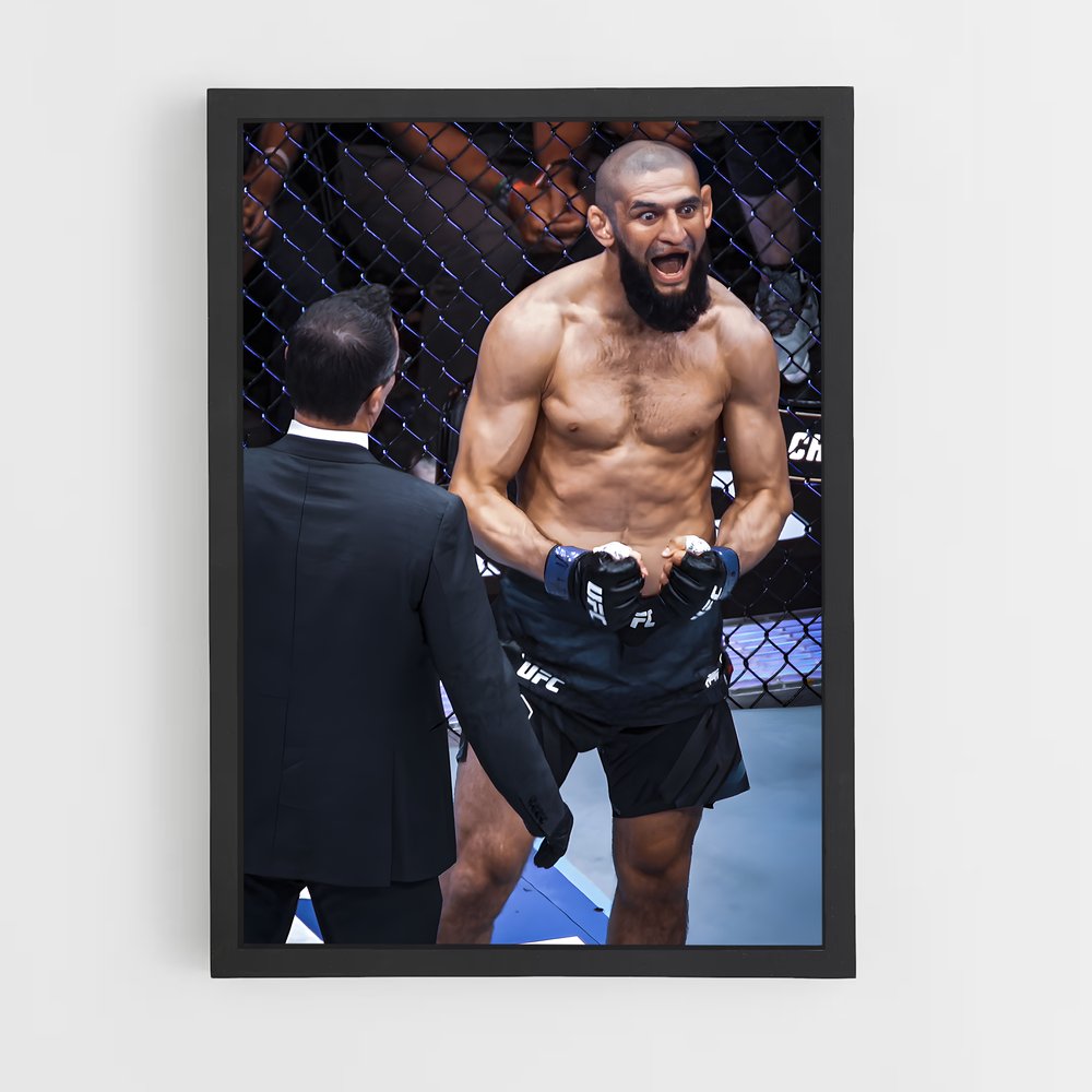 Poster Duel en Noir – affiche MMA (vue 2)